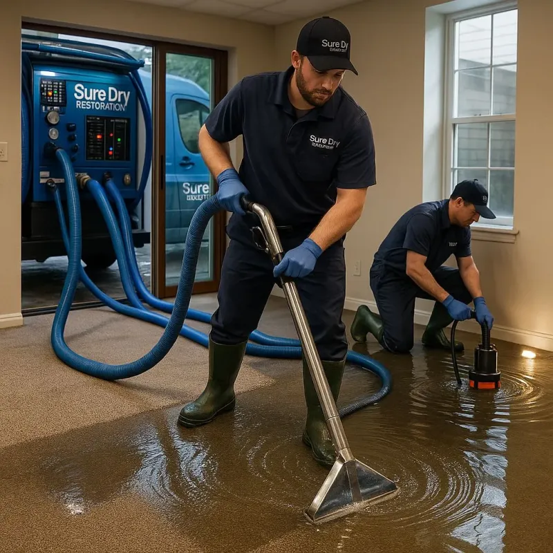 Water Extraction and Removal process in Lake Butler, FL
